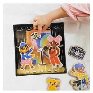 The Influencer Initiative "My Time to Shine" Wooden Play Set-Multi-Color- 3+